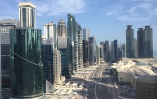 Doha eine moderne Stadt