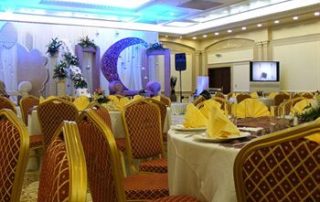 Der Speisesdaal des Ezdan Hotel in Doha